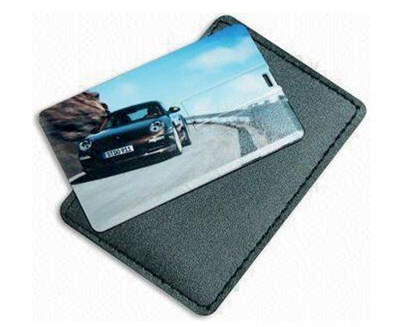 Kartvizit USB Deri Kılıfı