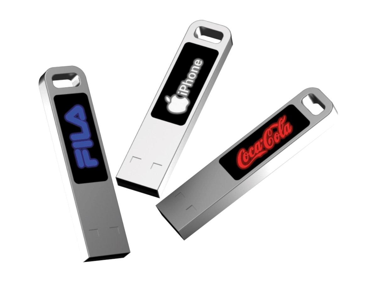 Goda Işıklı Metal USB Bellek