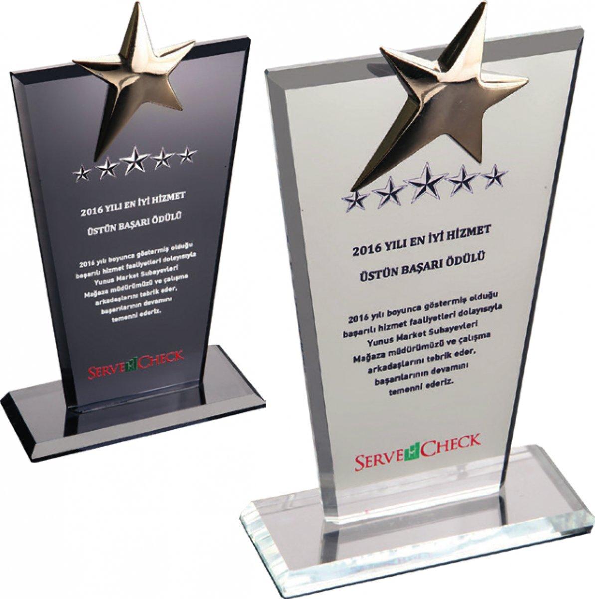 Star Kristal Plaket