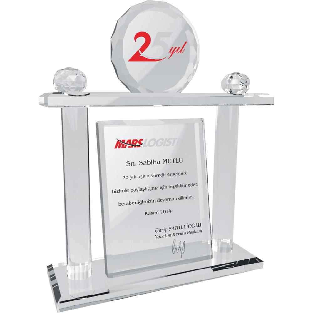 Kristal Plaket EKT-109